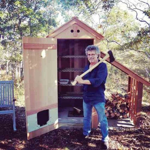 DIY Backyard Smokehouse